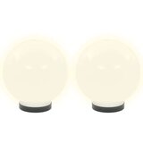 vidaXL LED kuglasta svjetiljka 2 kom 20 cm PMMA | shoptok.hr