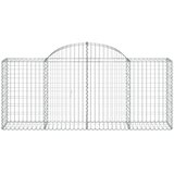  Lučne gabionske košare 3 kom 200x50x80/100 cm pocinčano željezo | shoptok.hr