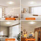  Brilagi-LED prigušiva světiljka sa senzorom ULTRA TANAK LED/18W/230V 30x30 cm+daljinski upravljač | Eponuda.com