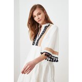 Trendyol White Embroidery and Tassel Detailed Dress | shoptok.hr