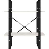 vidaXL ormarić za knjige s 2 razine 60 x 30 x 70 cm masivna borovina | shoptok.hr