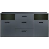 MID.YOU ŠIROKA KOMODA, antracit | Shoptok.si