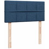  Krevet s oprugama i madracem plavi 90 x 190 cm od tkanine | shoptok.hr