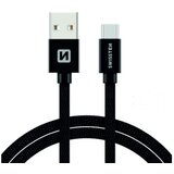 DATA USB - USB-C kabel, črn, 2m | Shoptok.si