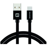 USB - USB-C kabel, črn, 2m