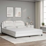  Okvir za krevet Viana bez madraca bijeli 180x200 cm od umjetne kože | shoptok.hr