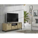 Livetastic Tv-element Trondheim, Barva Hrasta, Črna | Shoptok.si