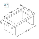 Alveus granitna sudopera omni 40 deep black 750x450/198 mm | ePonuda.com