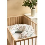 Sensillo jastuk za dojenje Waffle 62 x 50 x 17 cm, mint s jelenima | shoptok.hr