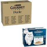  96 x 85 g Mega pakiranje Gourmet Perle + 12 x 85 g miješani izbor gratis! - Pačetina, janjetina, piletina, puretina u umaku | shoptok.hr