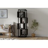 Woody Fashion polica za knjige rabant anthracite Cene