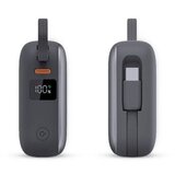 Ksix BPB10PD22INTG 10000mAh MINI POWERBANK 22.5W, LED DISPLAY+KABL USB-C I LIGHTNING Slike