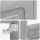  Ormar za cipele na zidu UTRECHT 71 x 17 x 86 cm Siva Sonoma - Siva Sonoma | shoptok.hr