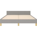  Okvir za krevet bez madraca svjetlosivi 140x200 cm od tkanine | shoptok.hr