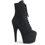 Pleaser USA Pleaser Adore-1020FS Blk Faux Suede/Blk Faux Suede | shoptok.hr