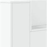  Krevetna ploča s LED-om s policom Bijeli 180 x 16,5 x 103,5 cm | Eponuda.ba