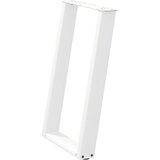  Noge za blagovaonski stol U-oblik 2 kom Bijele 50 x (72-73) cm Čelik | Eponuda.com