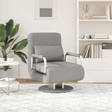  Okretna stolica sofa krevet od tkanine svjetlosivi | shoptok.hr