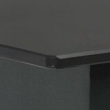 PVC Vrtna jedilna garnitura 3-delna PVC ratan črna | Shoptok.si