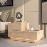 Hanah home noćni ormarić Kayra, 70 cm, hrast Sapphire Cene