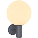 Globo Vanjska zidna svjetiljka Ossy (15 W, Š x V: 25 x 37 cm, Promjer: 25 cm, Bijela, IP44) Cijene