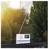 Radio DAB DAB+ FM 3W/5V/4xAA bela | Eponuda.com