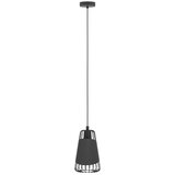 Eglo Austell viseća lampa E27, Ø16,5 cm, crna/zlatna, 49447 | shoptok.hr