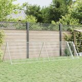  Kavez za kokoši srebrni 400 x 105 x 91 cm od pocinčanog čelika | shoptok.hr