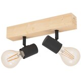 Eglo Crna/u prirodnoj boji stropna svjetiljka 5x30 cm TOWNSHEND 3 – | shoptok.hr