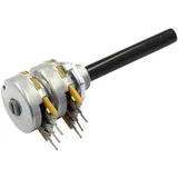 OMEG vrtljivi potenciometar stereo 0.4 w 100 kohm 1 st