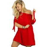 Pri HISPANKA tunic uncovered shoulders mini dress MARIOLA | shoptok.hr