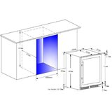 La Sommelière Vgradna vinska vitrina LSBU51DB2 | Shoptok.si