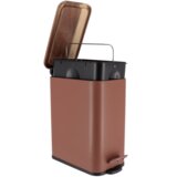 Tendance kanta za smeće na pedalu 3L soft close metal/akacija, smeđa | shoptok.hr