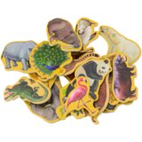  Wooden Magnets Wild Animals Safari 20 pieces | shoptok.hr