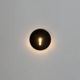 Kanlux 90806 - LED svetlo za stepenište MAGNIK LED/1,7W/230V CCT crno okruglo | Eponuda.com