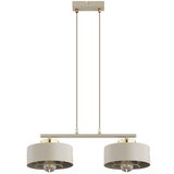  Brilagi - Visilica na sajli 2xE27/60W/230V bež/zlatna | Eponuda.com