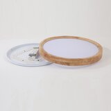  Brilagi - LED prigušiva svetiljka WOODROUND LED/30W/230V 3000-6000K prečnik 40 cm + daljinski upravljač | Eponuda.com