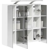  Kopalniška ogledalna omara Bela 63,5 x 16 x 62,5 cm, (5000233356) | Shoptok.si