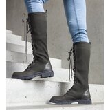 Gemre Green slip-on boots with elastic upper Veradi | shoptok.hr