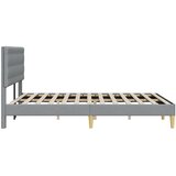  Okvir za krevet Svjetlosiva 140 x 200 cm Tkanina - Svjetlosiva 140 x 200 cm | shoptok.hr