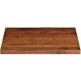 Stolna ploča 70x70x3 8 cm četvrtasta masivno obnovljeno drvo | shoptok.hr