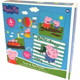  Senzorne uganke Peppa Pig – 4 sestavljanke za otroke 18+ mesecev Cene