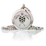  Aromaterapevtska ogrlica – Želva, 25 mm - Stainless steel - Majhna pozornost - Najstniki Cene