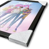 KPop Demon Hunters Uokvirena slika Saja Boys - grupni portret, 30 x 40 cm | shoptok.hr