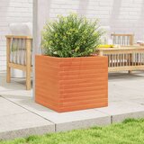 vidaXL Vrtna sadilica voštano smeđe boje 50x50x46 cm od borovine | shoptok.hr