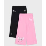 Sinsay Pamučne wide leg hlače s printom 2 pack Disney Cijene