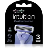 Intuition Quattro Sensitive nadomestne glave 3 kos