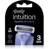 Wilkinson Sword Intuition Quattro Sensitive zamjenske glave 3 kom Cijene