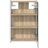  Kupaonski ormar s ogledalom Sonoma hrast 33 x 11 5 x 50 cm | shoptok.hr