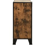  Ormarići za pohranu 2 kom rustično smeđi 72x36x82 cm metal/MDF | shoptok.hr